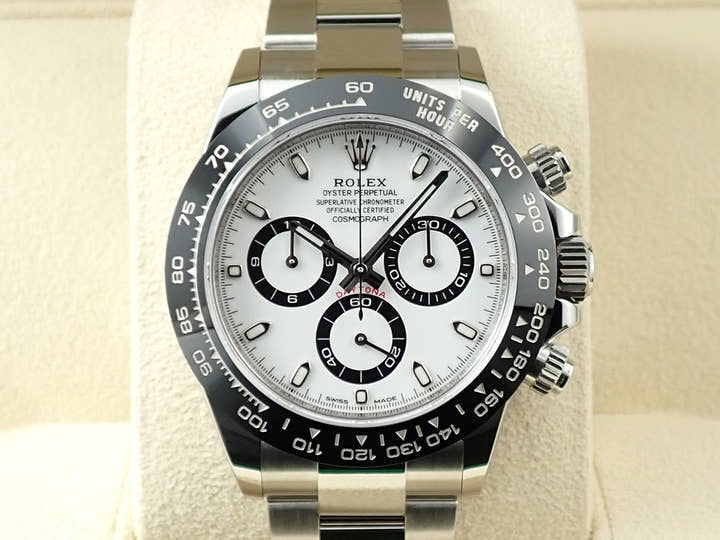 ロレックス デイトナ Ref.116500LN ステンレススチール ホワイト文字盤