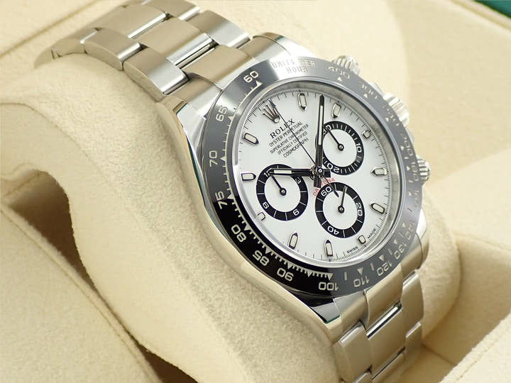 ロレックス デイトナ Ref.116500LN ステンレススチール ホワイト文字盤