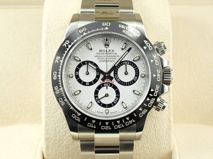 ロレックス デイトナ Ref.116500LN ステンレススチール ホワイト文字盤