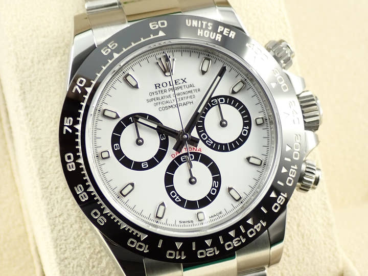 ロレックス デイトナ Ref.116500LN ステンレススチール ホワイト文字盤