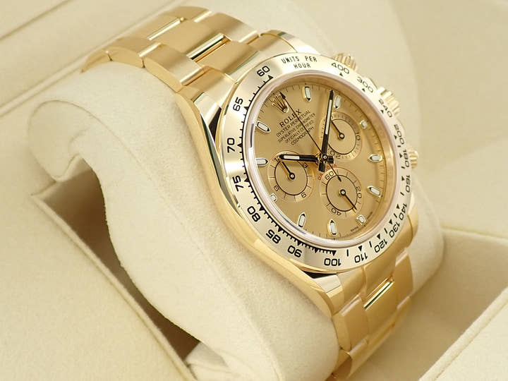 ロレックス デイトナ Ref.116508 イエローゴールド シャンパン文字盤