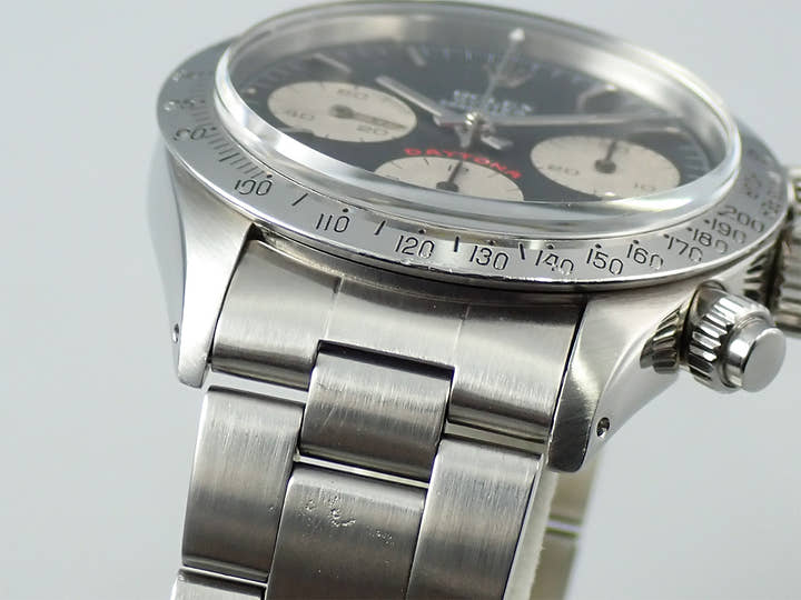 ロレックス デイトナ Ref.6265 ステンレススチール ブラック文字盤