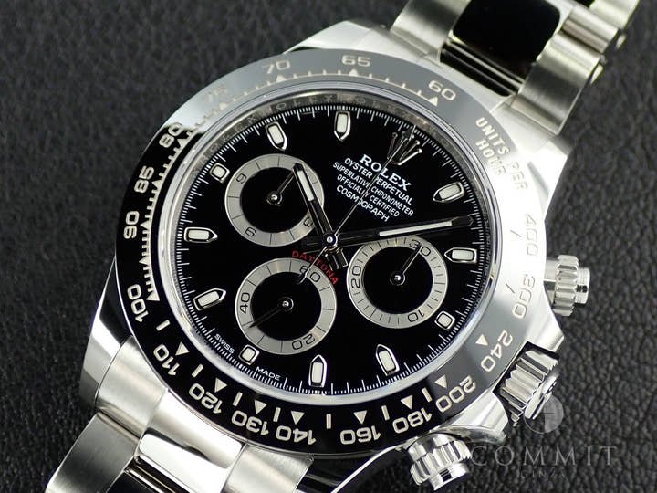 ロレックス デイトナ Ref.116500LN ステンレススチール ブラック文字盤