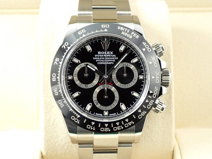 ロレックス デイトナ Ref.116500LN ステンレススチール ブラック文字盤