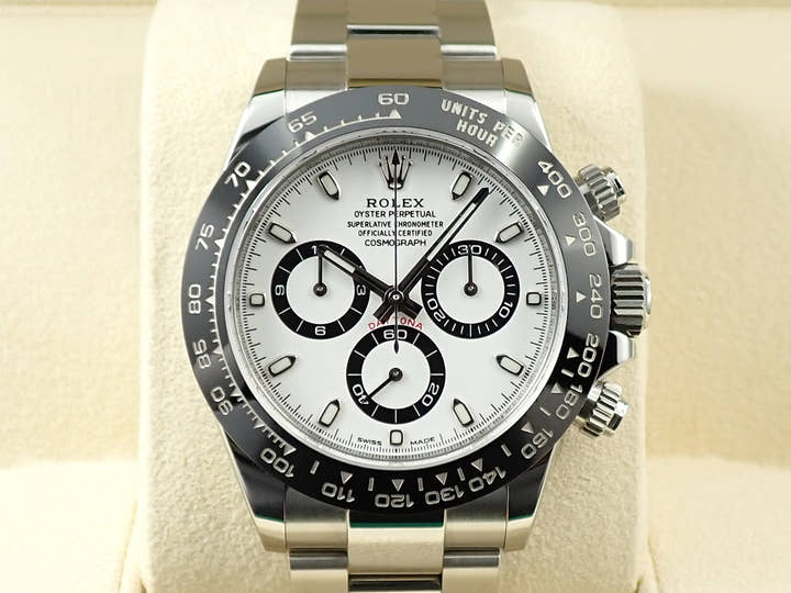 ロレックス デイトナ Ref.116500LN ステンレススチール ホワイト文字盤