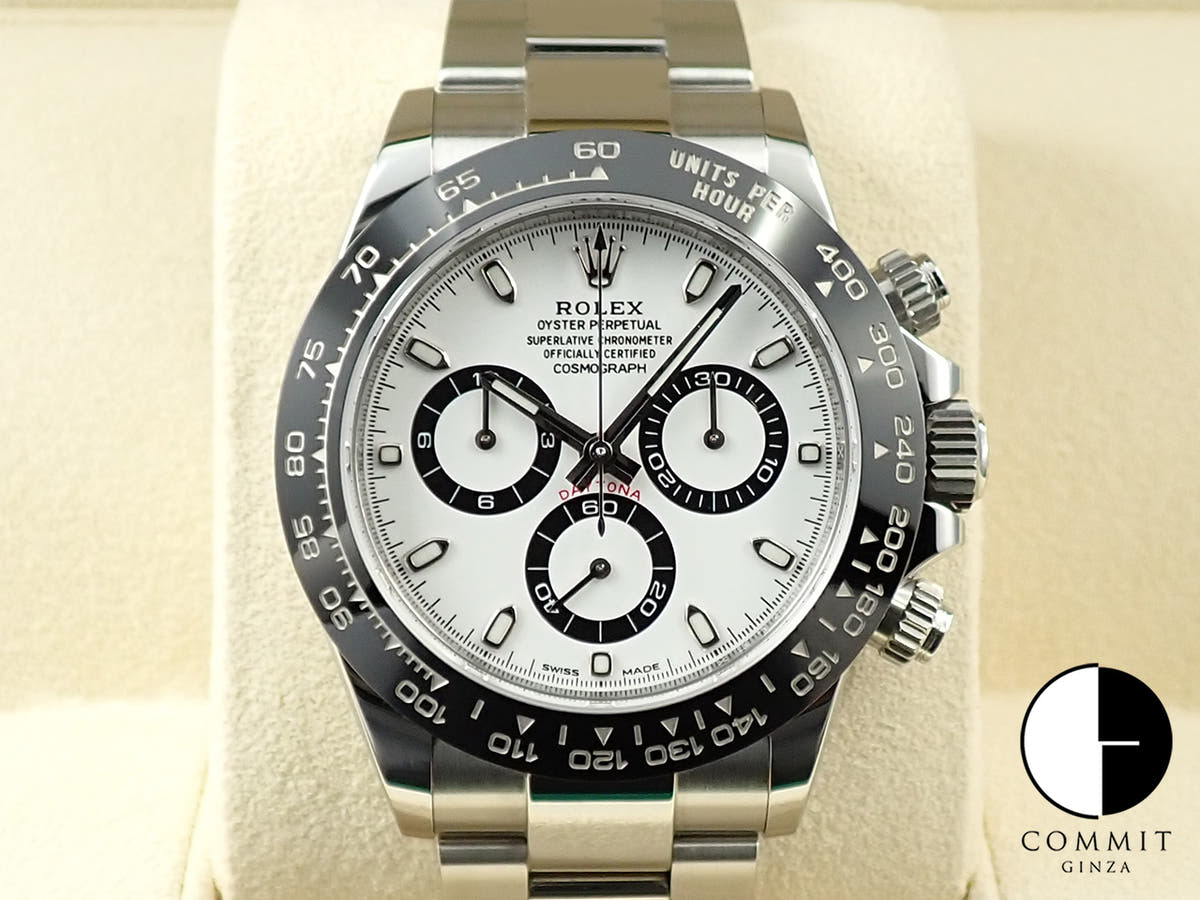ロレックス デイトナ Ref.116500LN ステンレススチール ホワイト文字盤