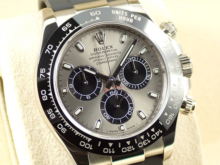 ロレックス デイトナ Ref.116519LN ホワイトゴールド スチールxブラック文字盤