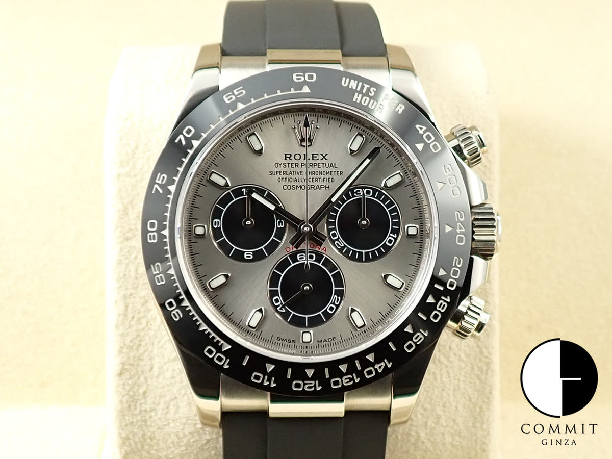 ロレックス デイトナ Ref.116519LN ホワイトゴールド スチールxブラック文字盤