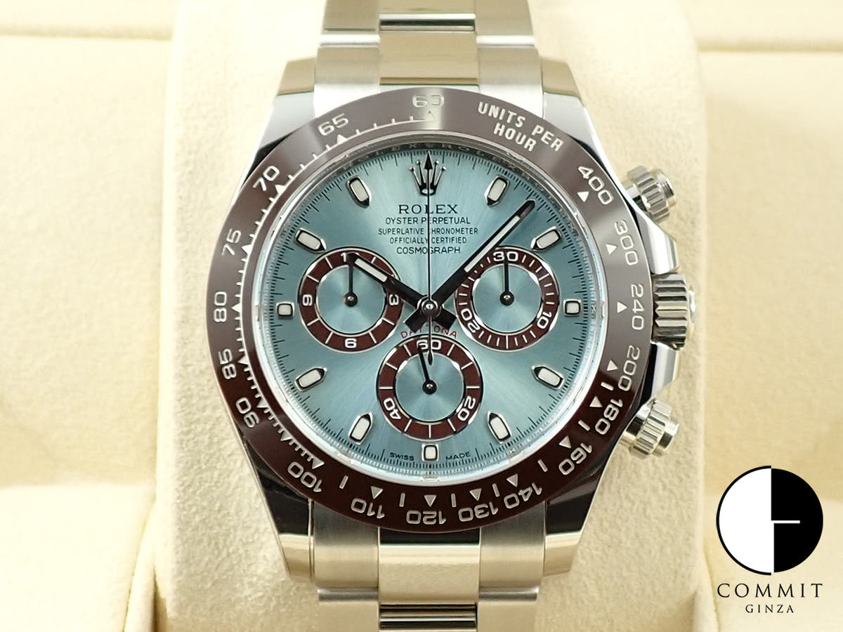 ロレックス デイトナ Ref.116506 プラチナ アイスブルー文字盤