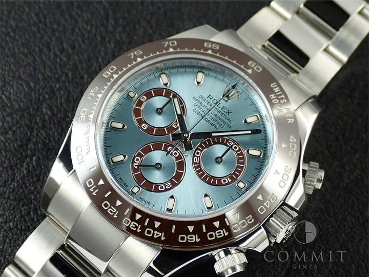 ロレックス デイトナ Ref.116506 プラチナ アイスブルー文字盤