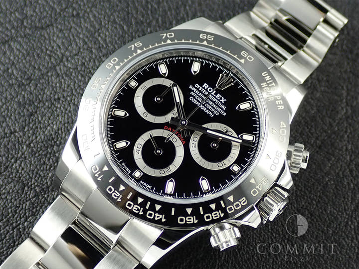 ロレックス デイトナ Ref.116500LN ステンレススチール ブラック文字盤