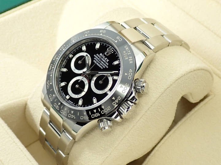 ロレックス デイトナ Ref.116500LN ステンレススチール ブラック文字盤