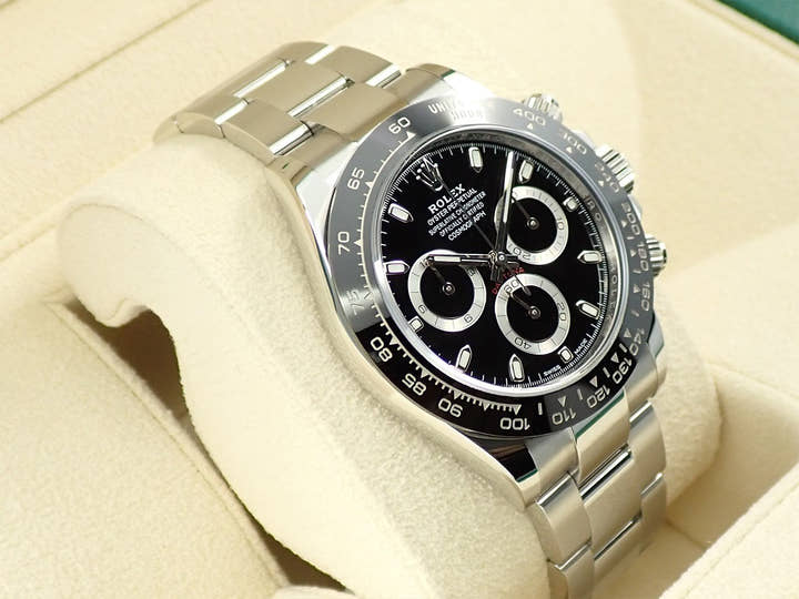 ロレックス デイトナ Ref.116500LN ステンレススチール ブラック文字盤