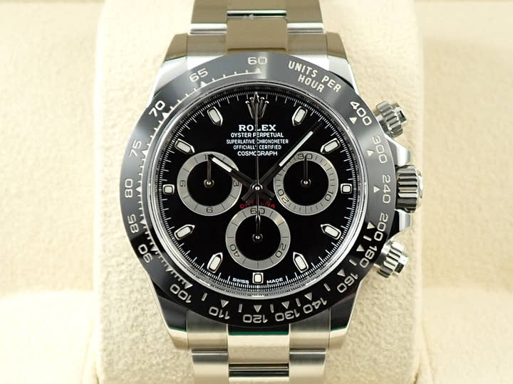 ロレックス デイトナ Ref.116500LN ステンレススチール ブラック文字盤
