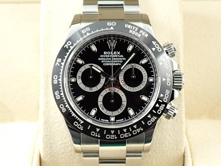 ロレックス デイトナ Ref.116500LN ステンレススチール ブラック文字盤