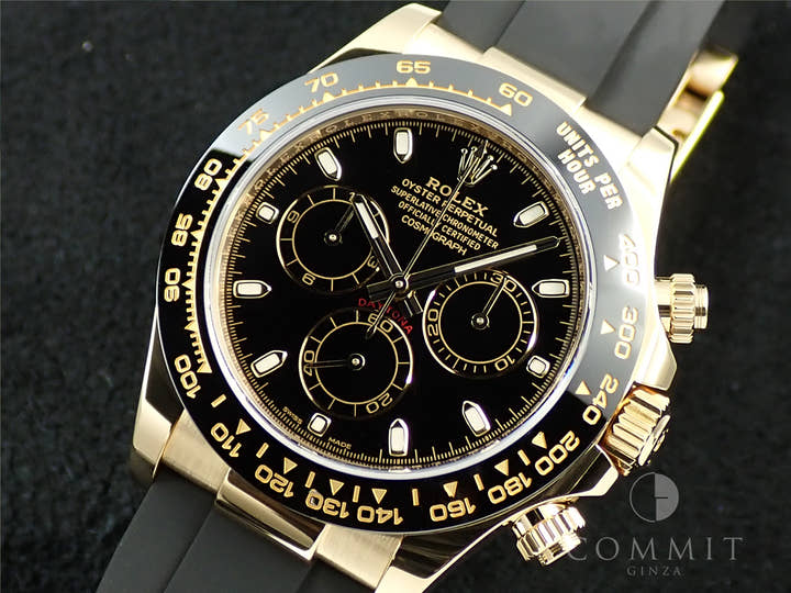 ロレックス デイトナ Ref.116518LN イエローゴールド ブラック文字盤
