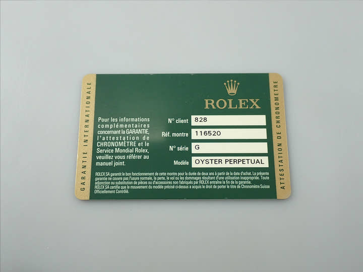 ロレックス デイトナ Ref.116520 ステンレススチール ブラック文字盤