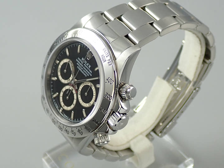 ロレックス デイトナ エルプリメロ Ref.16520 ステンレススチール ブラック文字盤