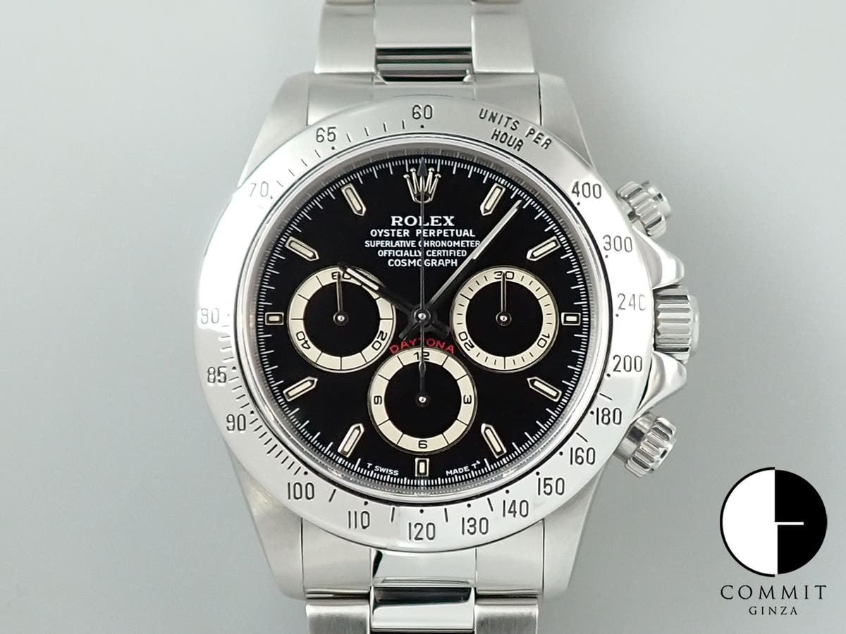 ロレックス デイトナ エルプリメロ Ref.16520 ステンレススチール ブラック文字盤