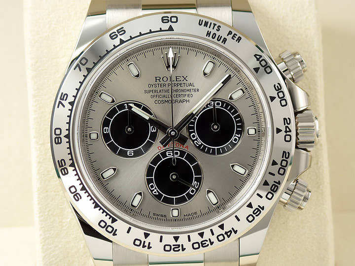 ロレックス デイトナ Ref.116509 ホワイトゴールド スチールxブラック文字盤
