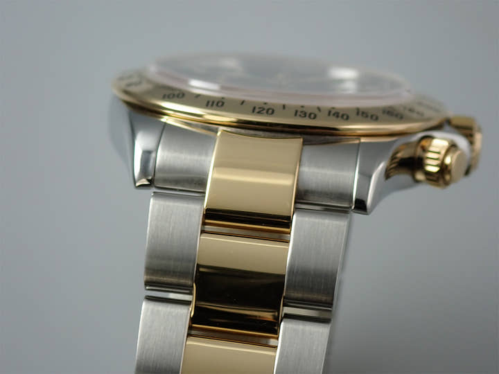 Rolex Daytona Ref. 116523 Stainless Steel/Yellow Gold Black Dial