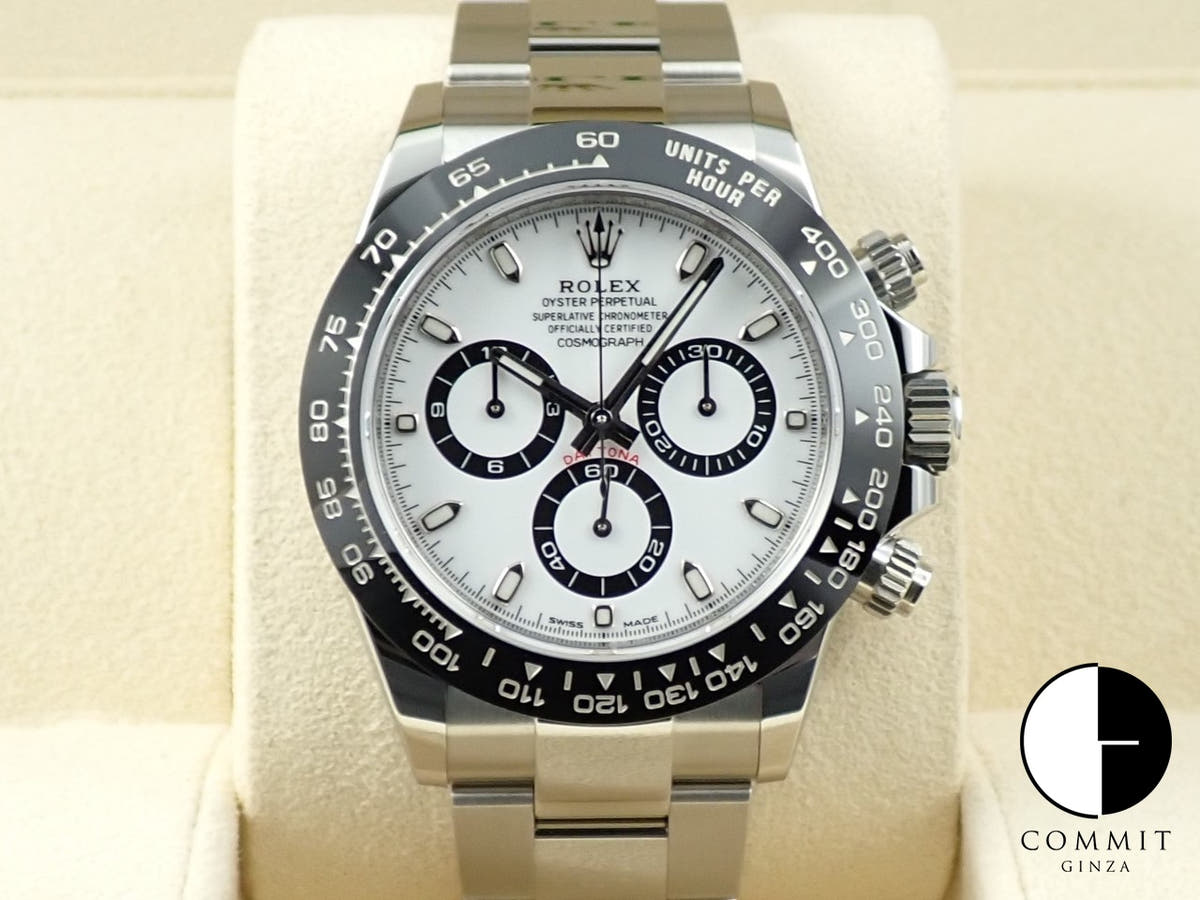 ロレックス デイトナ Ref.116500LN ステンレススチール ホワイト文字盤