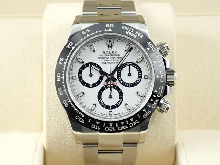 ロレックス デイトナ Ref.116500LN ステンレススチール ホワイト文字盤