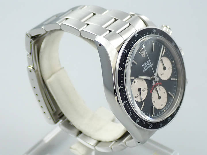 ロレックス デイトナ Ref.6263 ステンレススチール ブラック文字盤