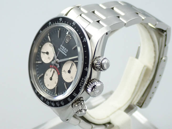 ロレックス デイトナ Ref.6263 ステンレススチール ブラック文字盤