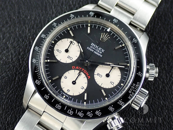 ロレックス デイトナ Ref.6263 ステンレススチール ブラック文字盤