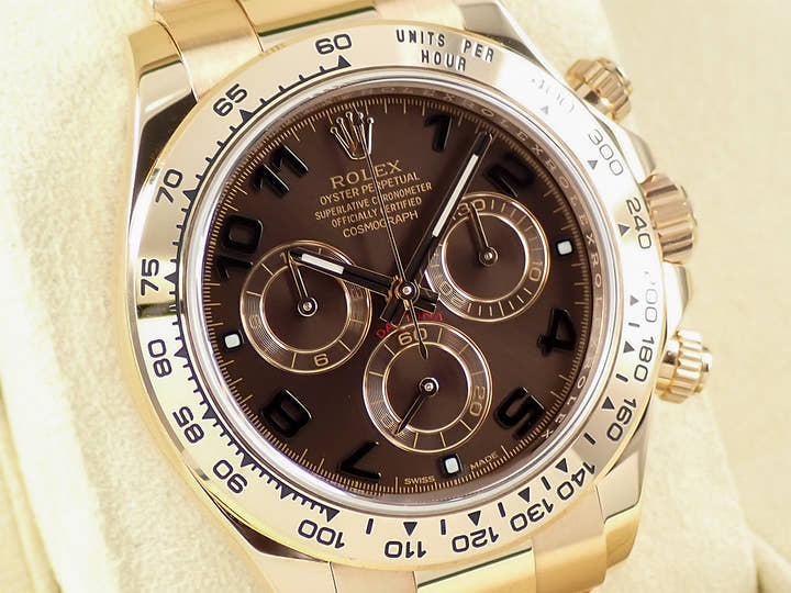 ロレックス デイトナ Ref.116505 エバーローズゴールド チョコレート文字盤