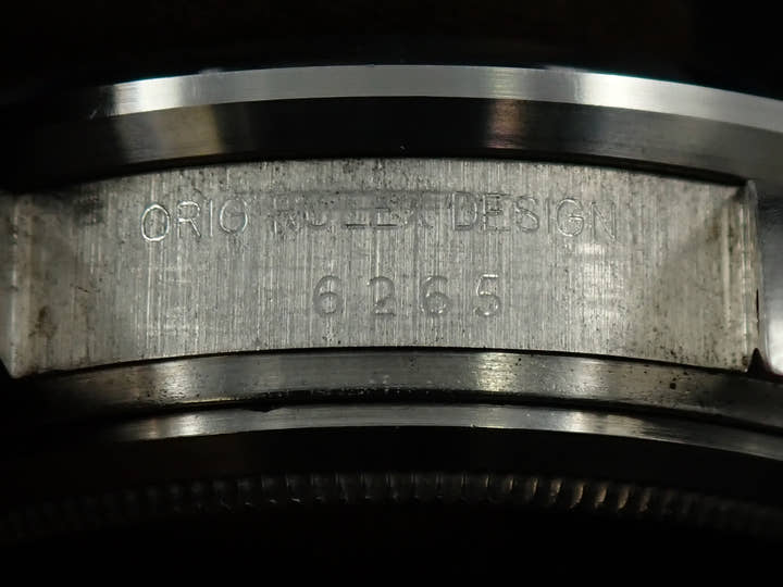 ロレックス デイトナ Ref.6265 ステンレススチール ブラック文字盤