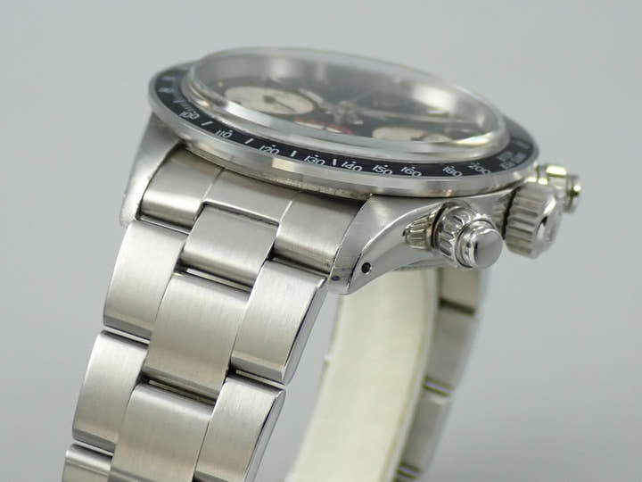 ロレックス デイトナ Ref.6265 ステンレススチール ブラック文字盤