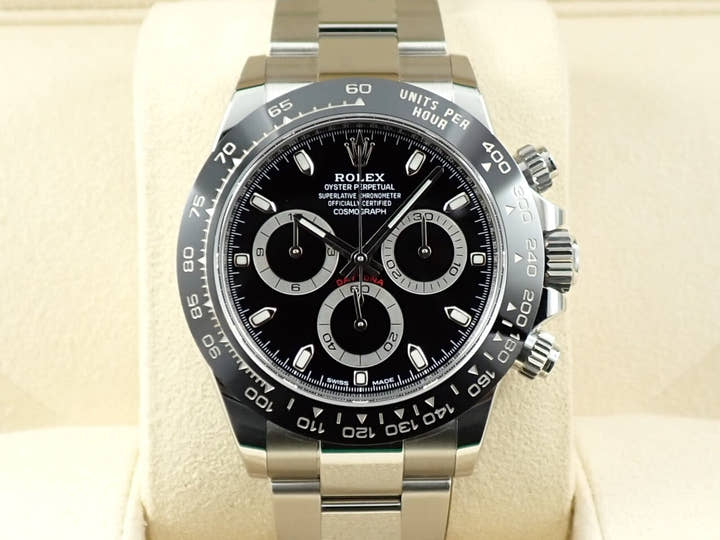 ロレックス デイトナ Ref.116500LN ステンレススチール ブラック文字盤