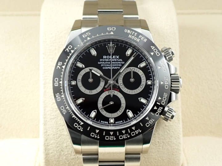 ロレックス デイトナ Ref.116500LN ステンレススチール ブラック文字盤
