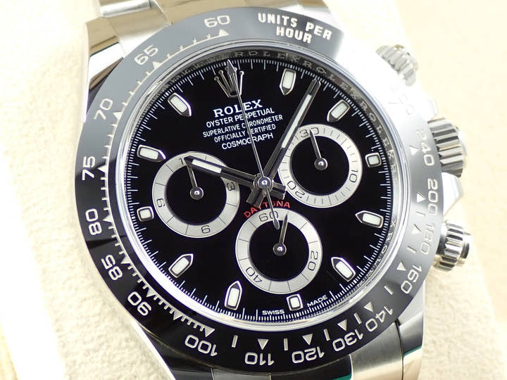 ロレックス デイトナ Ref.116500LN ステンレススチール ブラック文字盤