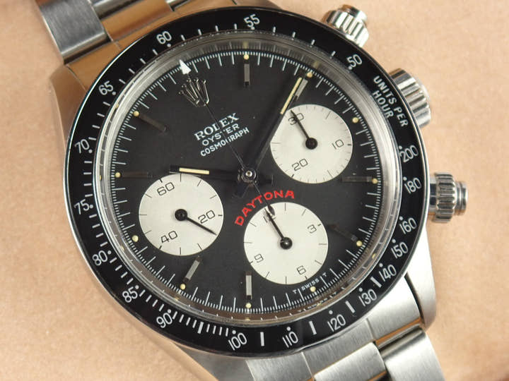 Rolex Daytona Ref.6263 Black Dial Used daytona-373