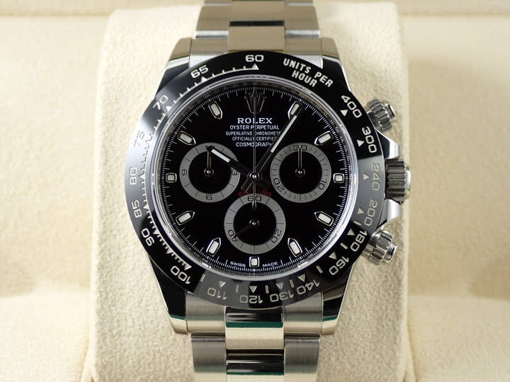 ロレックス デイトナ Ref.116500LN ステンレススチール ブラック文字盤