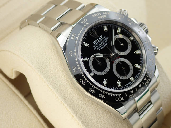 ロレックス デイトナ Ref.116500LN ステンレススチール ブラック文字盤