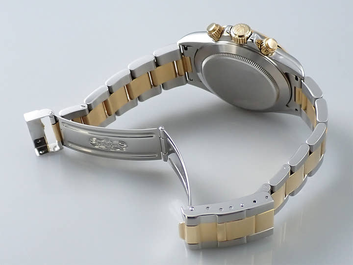 ロレックス デイトナ エルプリメロ Ref.16523 ステンレススチール/イエローゴールド シャンパン文字盤