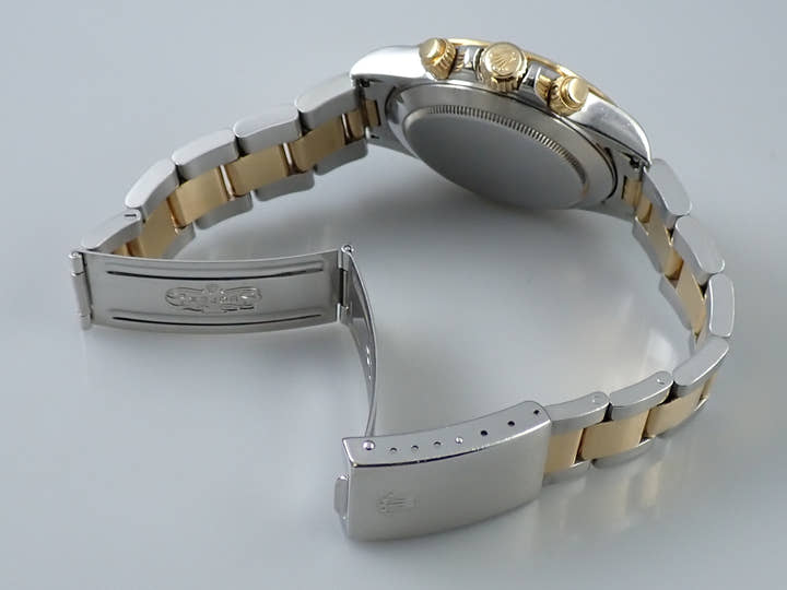 ロレックス デイトナ エルプリメロ Ref.16523 ステンレススチール/イエローゴールド シャンパン文字盤