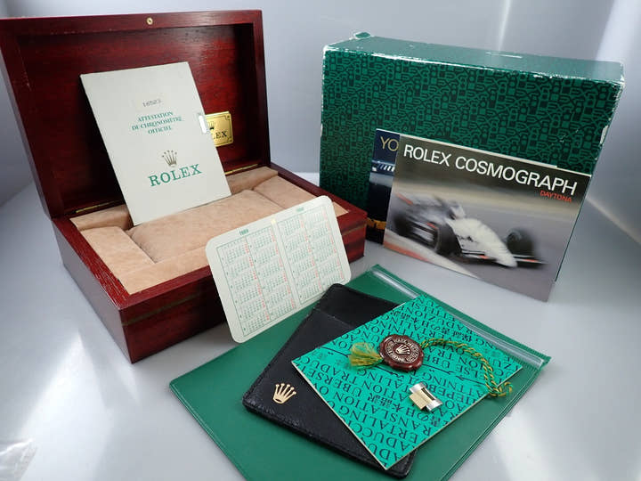 ロレックス デイトナ エルプリメロ Ref.16523 ステンレススチール/イエローゴールド シャンパン文字盤