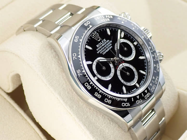 ロレックス デイトナ Ref.126500LN ステンレススチール ブラック文字盤
