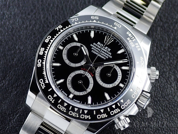 ロレックス デイトナ Ref.126500LN ステンレススチール ブラック文字盤