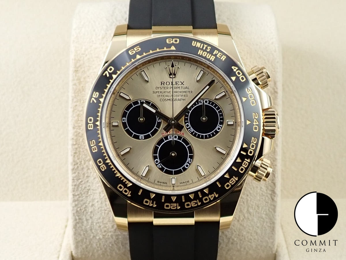 Rolex Daytona Ref.126518LN 18KYG Golden & Bright Black Dial