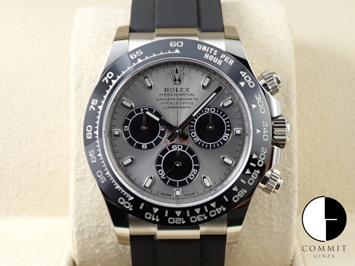 ロレックス デイトナ Ref.116519LN ホワイトゴールド スチールxブラック文字盤