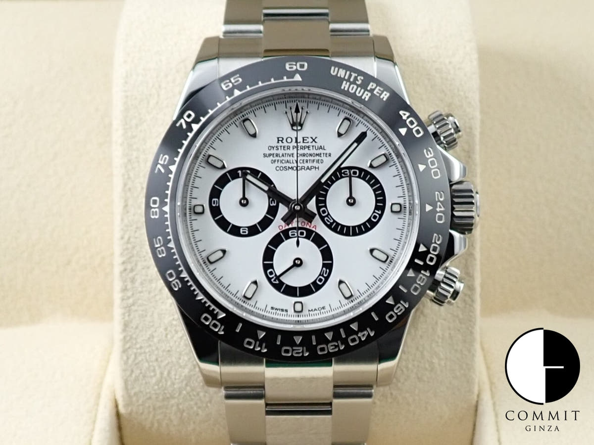ロレックス デイトナ Ref.116500LN ステンレススチール ホワイト文字盤