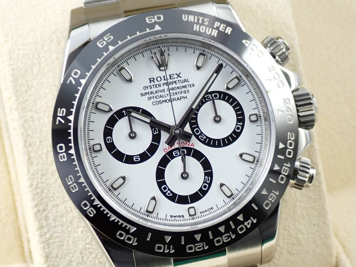 ロレックス デイトナ Ref.116500LN ステンレススチール ホワイト文字盤