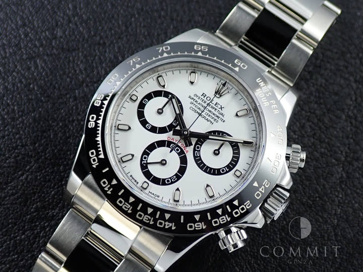 ロレックス デイトナ Ref.116500LN ステンレススチール ホワイト文字盤