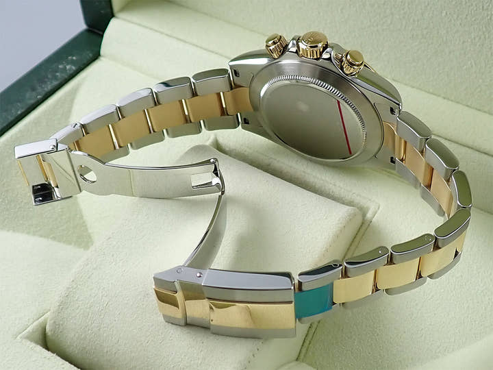 ロレックス デイトナ Ref.116523 ステンレススチール/イエローゴールド ブラック文字盤